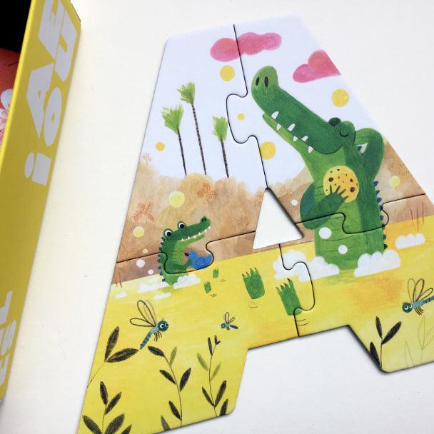 Londji: puzzle AEIOU - Noski Noski