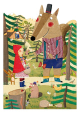 Londji: puzzle Czerwony Kapturek My Little Red Riding Hood 36 el. - Noski Noski