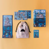 Londji: puzzle do opowiadania Tea by the Sea 100 el. - Noski Noski