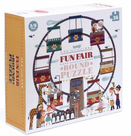 Londji: puzzle karuzela Fun Fair 36 el. - Noski Noski
