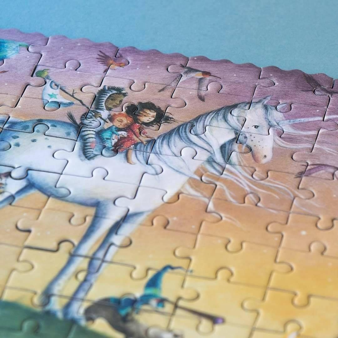 Londji: puzzle kieszonkowe jednorożec My Unicorn - Noski Noski
