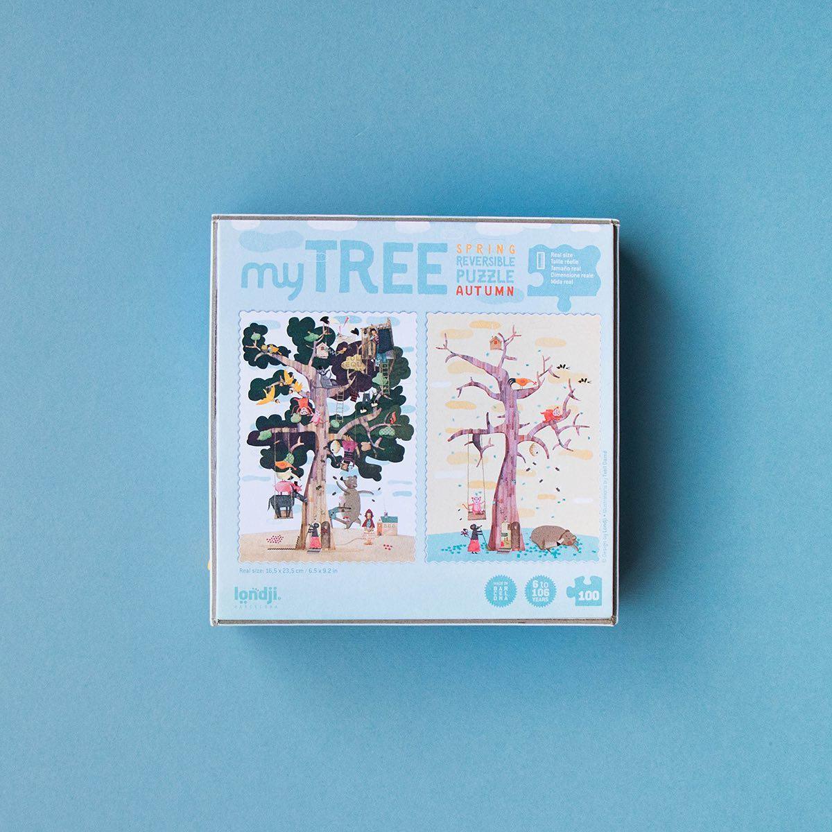 Londji puzzle kieszonkowe My Tree - Noski Noski
