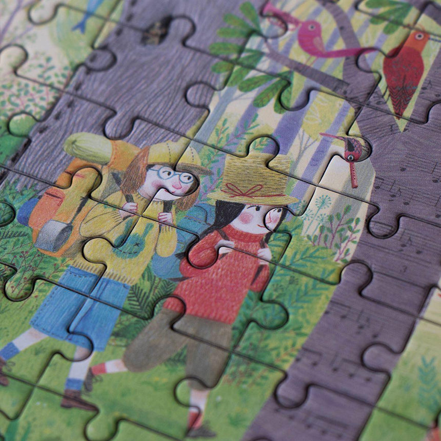 Londji puzzle kieszonkowe Night & Day - Noski Noski