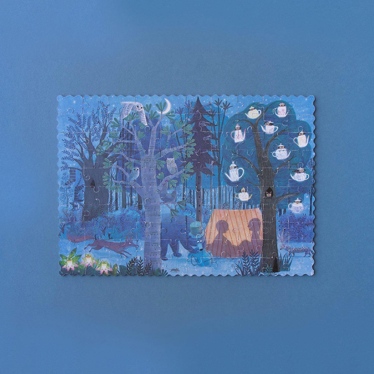 Londji puzzle kieszonkowe Night & Day - Noski Noski