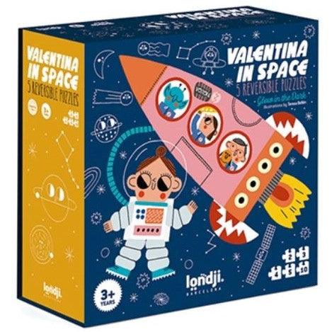 Londji: puzzle kosmos Valentina in Space 24 el. - Noski Noski
