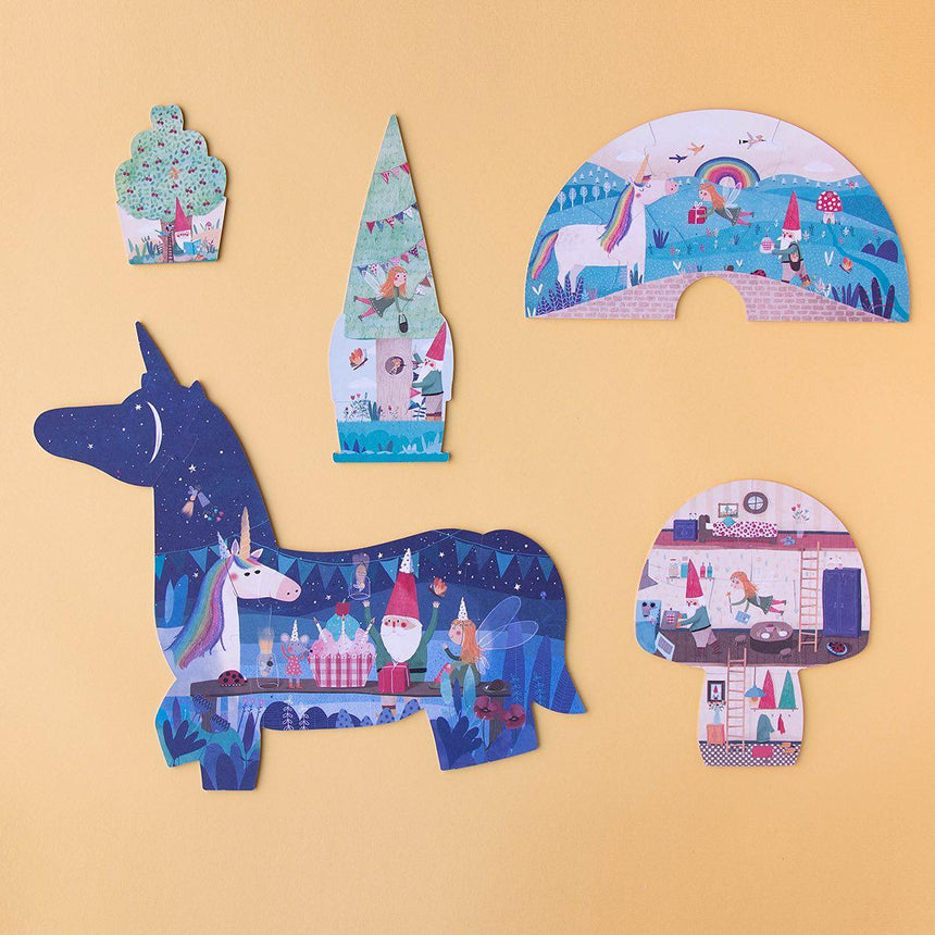 Londji: puzzle progresywne Happy Birthday Unicorn - Noski Noski