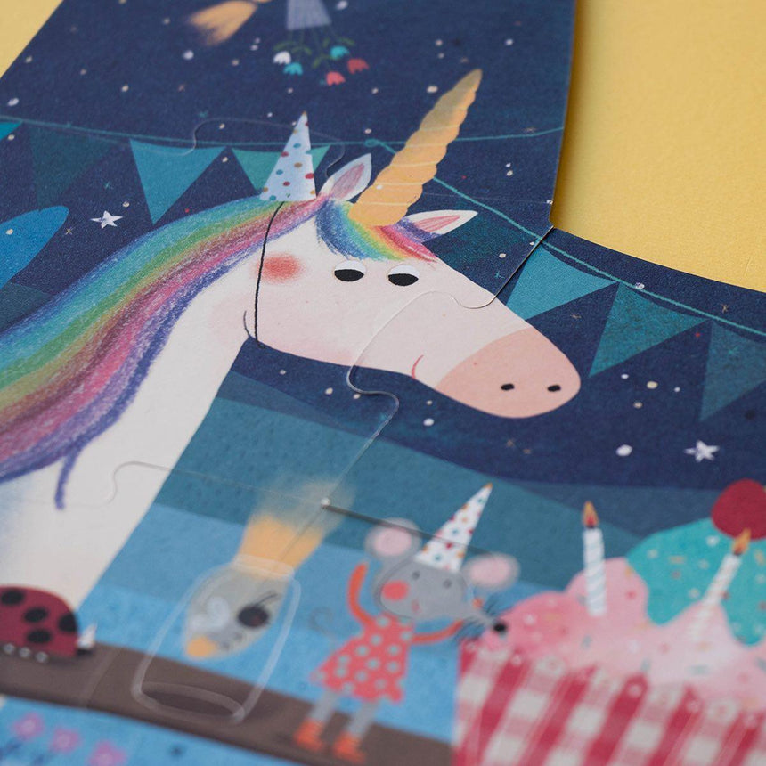 Londji: puzzle progresywne Happy Birthday Unicorn - Noski Noski