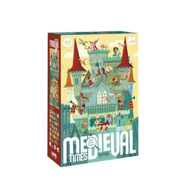 Londji: puzzle średniowiecze Go to Medieval Times 100 el. - Noski Noski