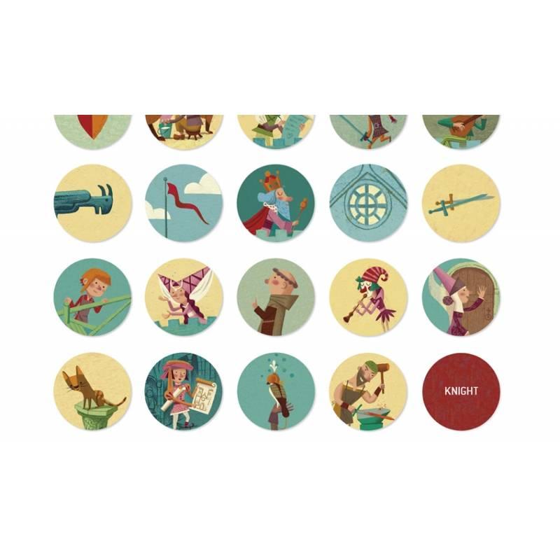 Londji: puzzle średniowiecze Go to Medieval Times 100 el. - Noski Noski