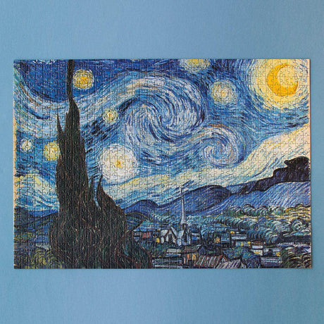 Puzzle 1000 dla dorosłych Van Gogh Gwiaździsta Noc Londji – wspaniałe doświadczenie sztuki i rodzinnej zabawy.
