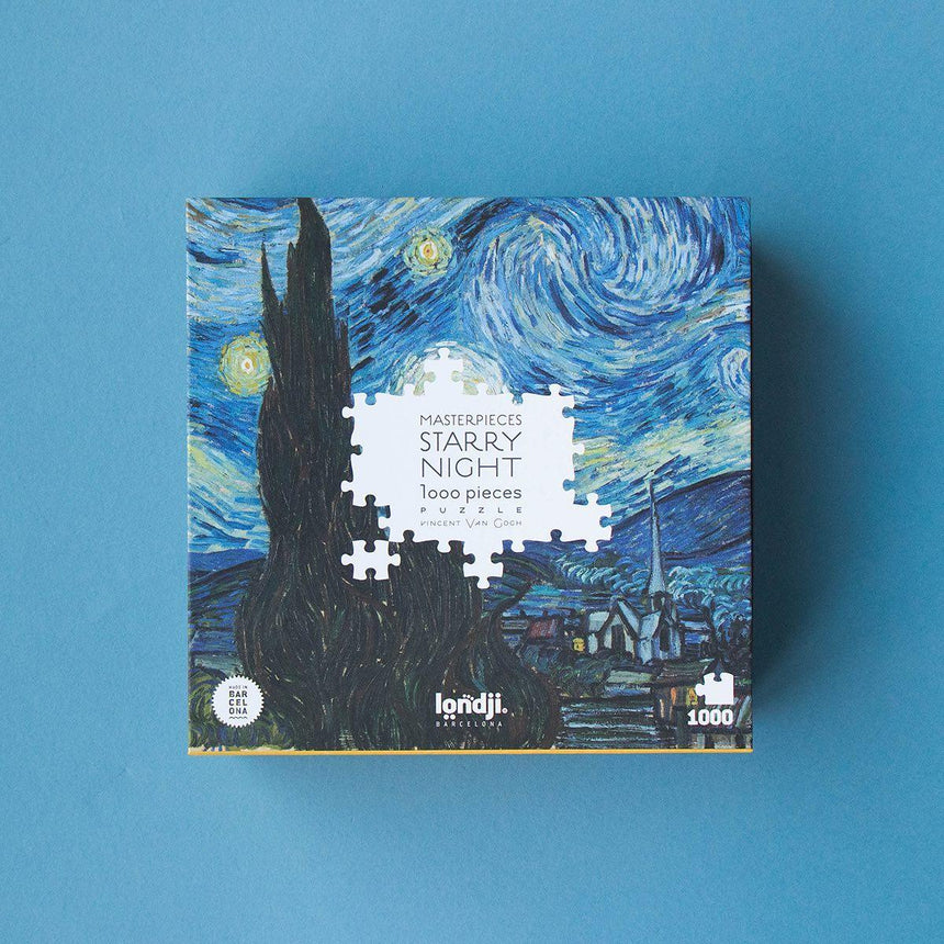 Londji: puzzle Starry Night Van Gogh 1000 el. - Noski Noski
