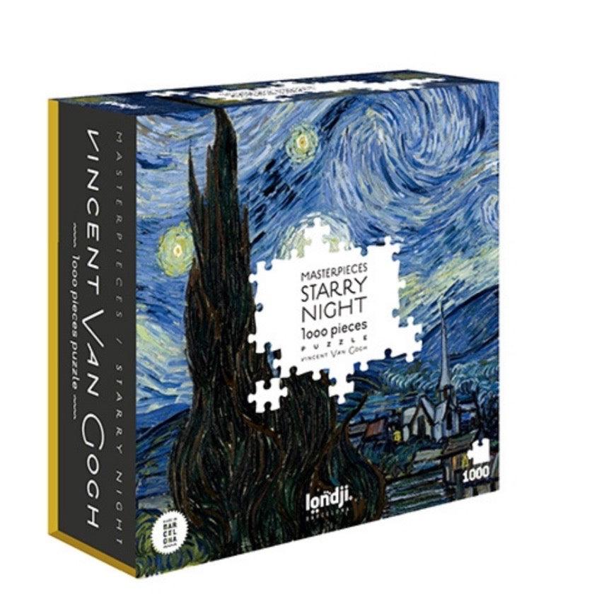 Londji: puzzle Starry Night Van Gogh 1000 el. - Noski Noski