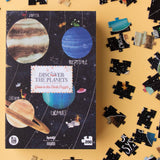 Londji: puzzle świecące w ciemności Discover the Planets 200 el. - Noski Noski