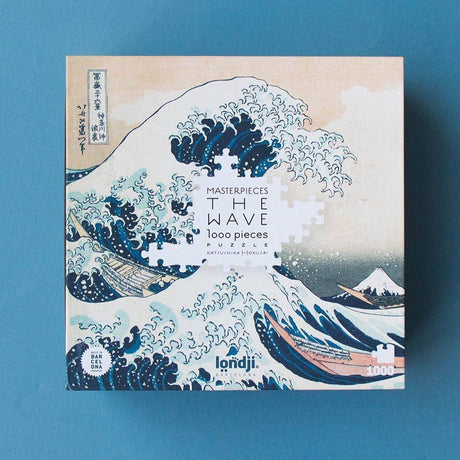 Puzzle 1000 elementów The Wave Hokusai od Londji - wysokiej jakości sztuka w formie układanki dla relaksu