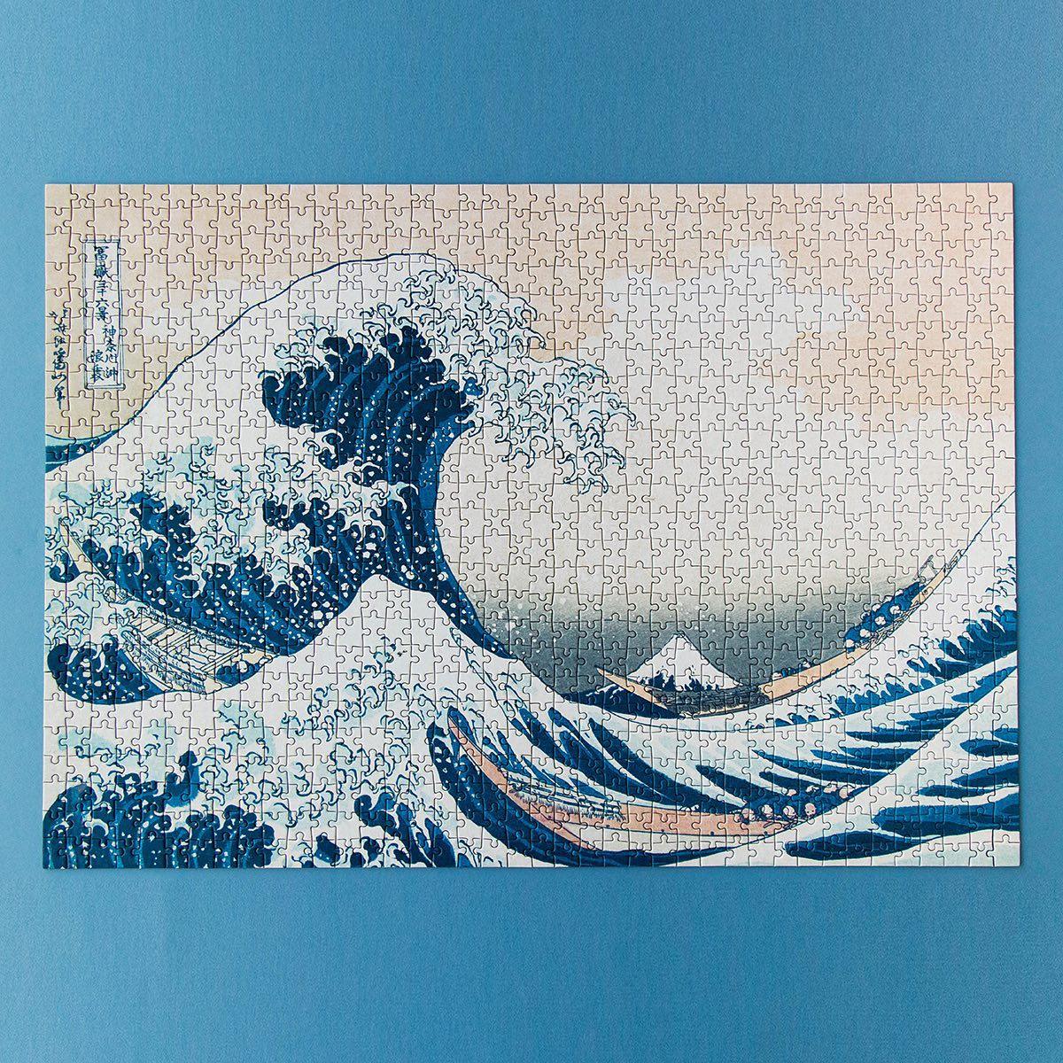 Londji: puzzle The Wave Hokusai 1000 el. - Noski Noski