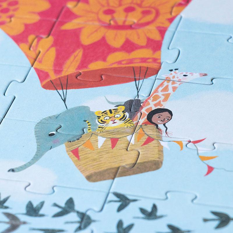 Londji: puzzle z grą obserwacyjną Look Up! - Noski Noski