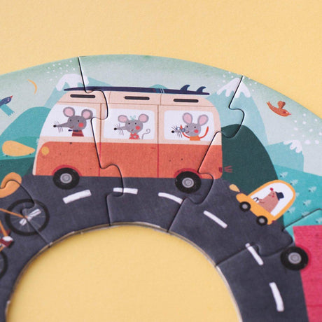 Londji: puzzle z wyszukiwanką Beep Beep! - Noski Noski