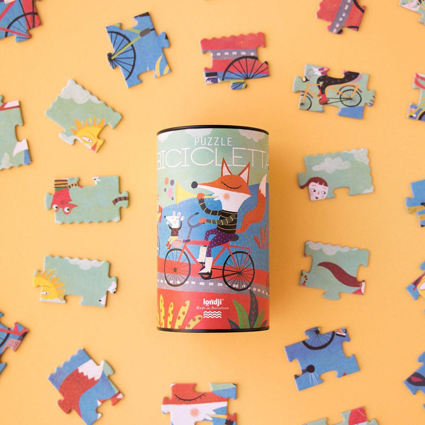 Londji: rowerowe puzzle Bicicletta 36 el. - Noski Noski