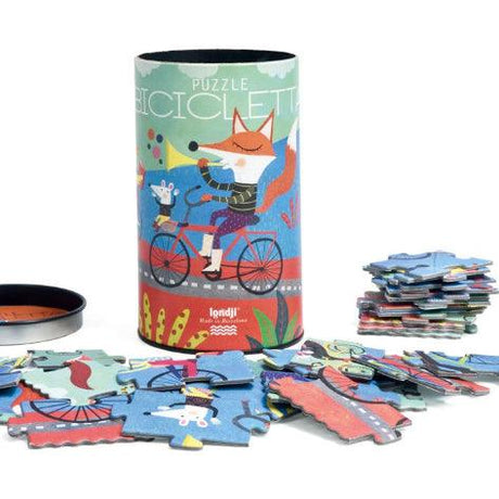 Londji: rowerowe puzzle Bicicletta 36 el. - Noski Noski