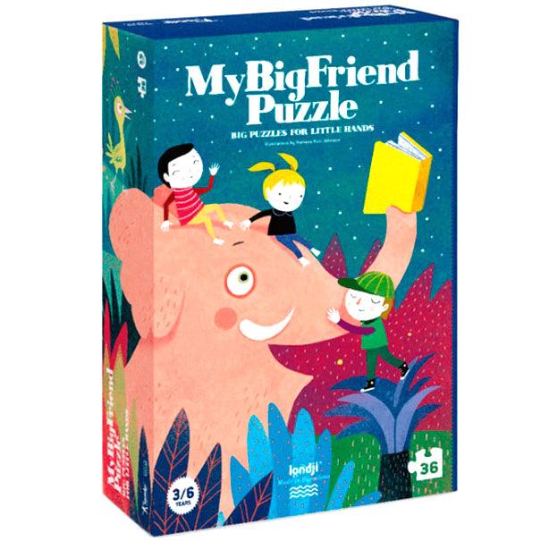 Londji: układanka My Big Friend Puzzle 36 el. - Noski Noski