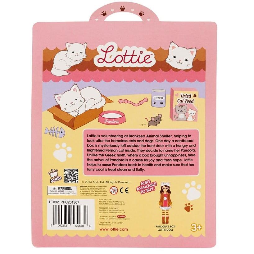 Lottie: kotek perski z akcesoriami Pandora - Noski Noski