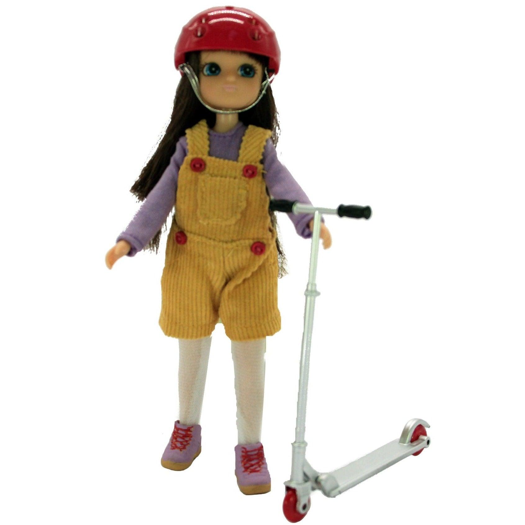 Lottie: lalka z hulajnogą Scooter Girl - Noski Noski