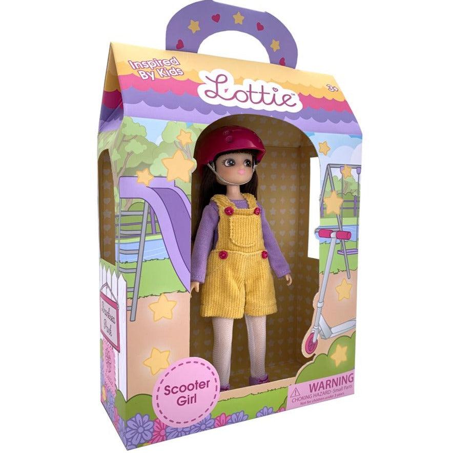 Lottie: lalka z hulajnogą Scooter Girl - Noski Noski