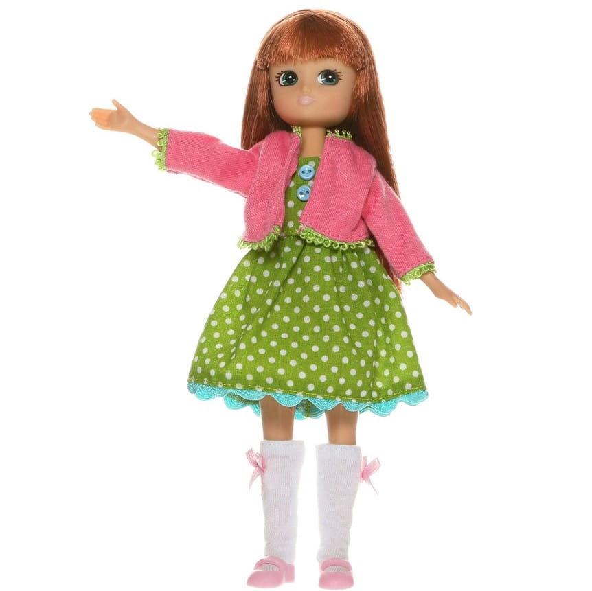 Lottie: ubranko dla lalki sukienka Flower Power - Noski Noski