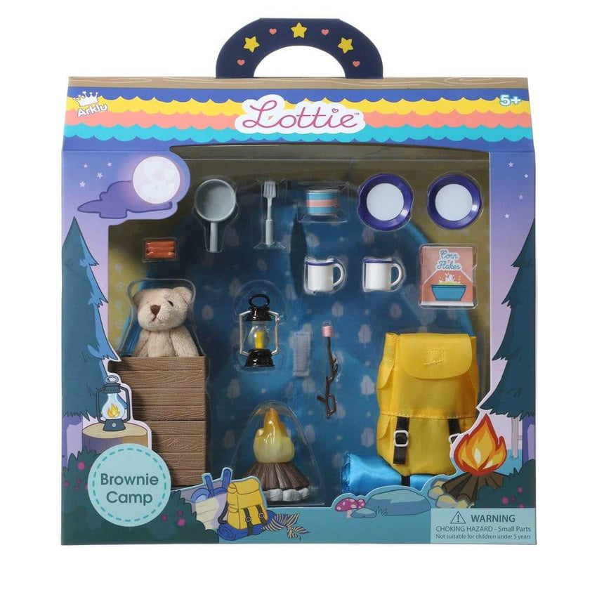 Lottie: zestaw kempingowy dla lalki Campfire Fun Playset - Noski Noski