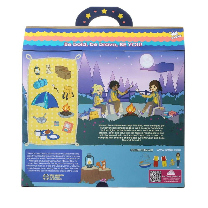 Lottie: zestaw kempingowy dla lalki Campfire Fun Playset - Noski Noski