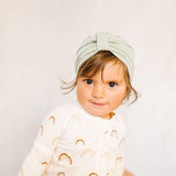 Loulou Lollipop: czapeczka Tencel Turban 0-6 M - Noski Noski