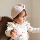 Loulou Lollipop: czapeczka Tencel Turban 0-6 M - Noski Noski