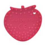Loulou Lollipop: gryzak silikonowy truskawka Strawberry - Noski Noski