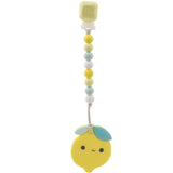 Loulou Lollipop: gryzak silikonowy z zawieszką cytryna Lemon - Noski Noski