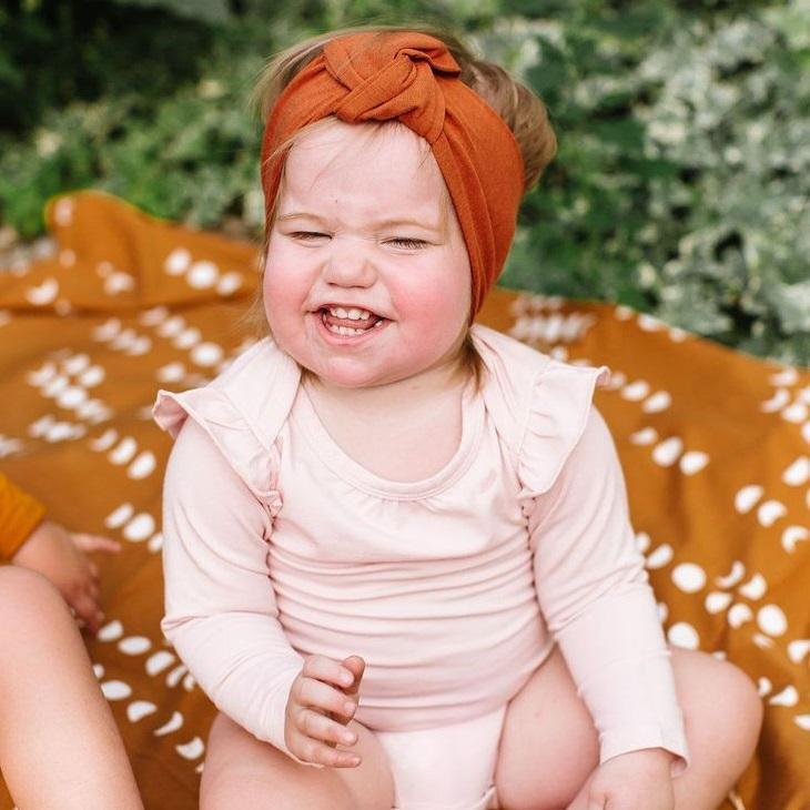 Loulou Lollipop: opaska na głowę Tencel Headband 0-6 M - Noski Noski