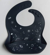 Loulou Lollipop: śliniak silikonowy we wzory Printed Bib - Noski Noski