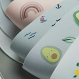 Loulou Lollipop: śliniak silikonowy we wzory Printed Bib - Noski Noski