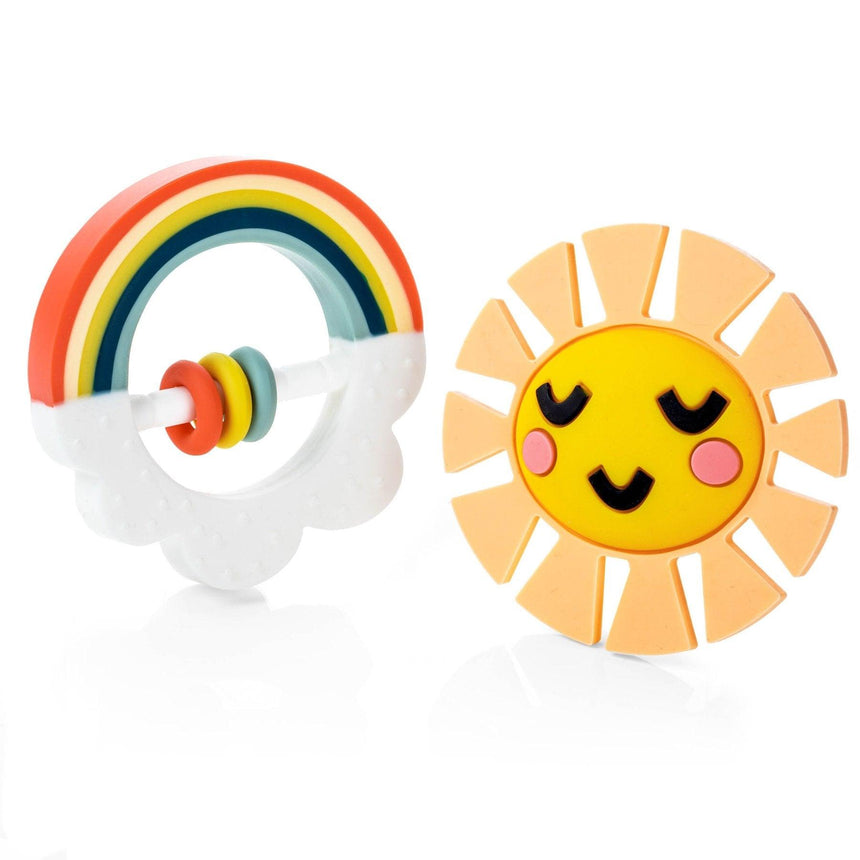 Lucy Darling: gryzaki tęcza Little Rainbow - Noski Noski
