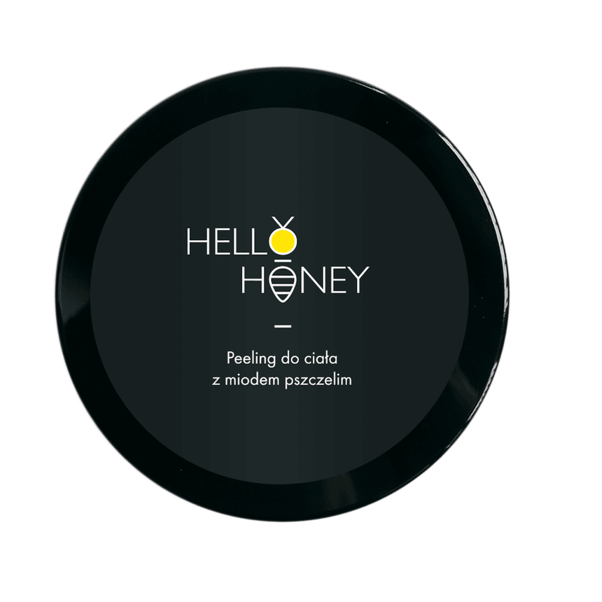 Lullalove: peeling solny do ciała z miodem Hello Honey - Noski Noski