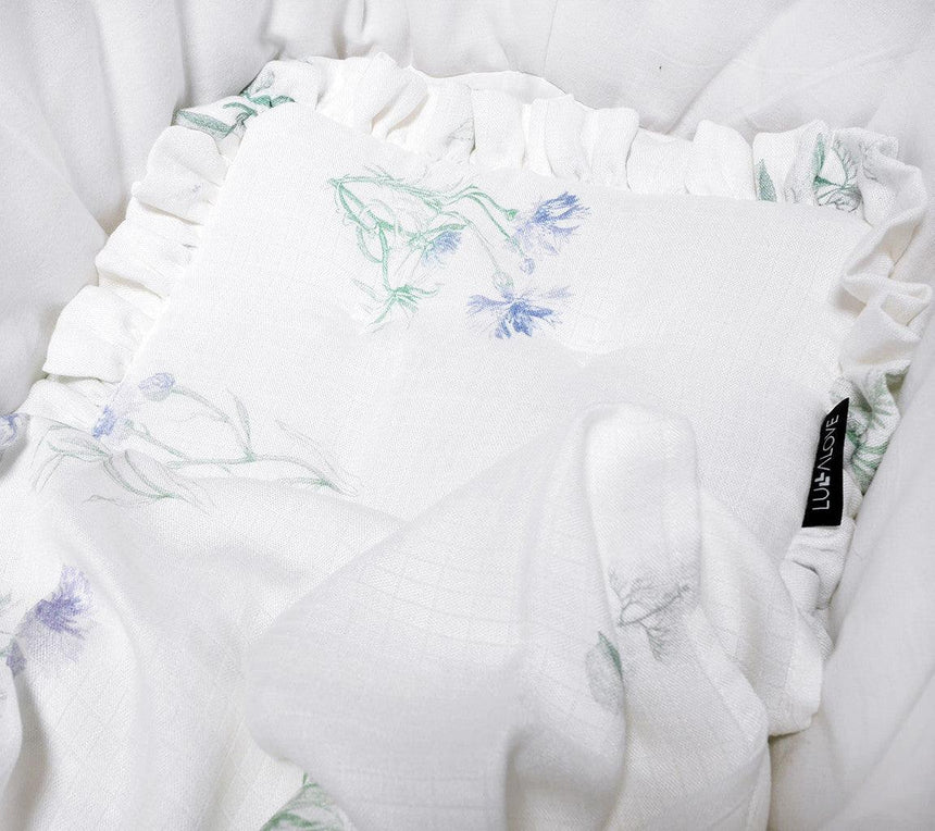 Lullalove: poduszka z falbanką Herbs - Noski Noski