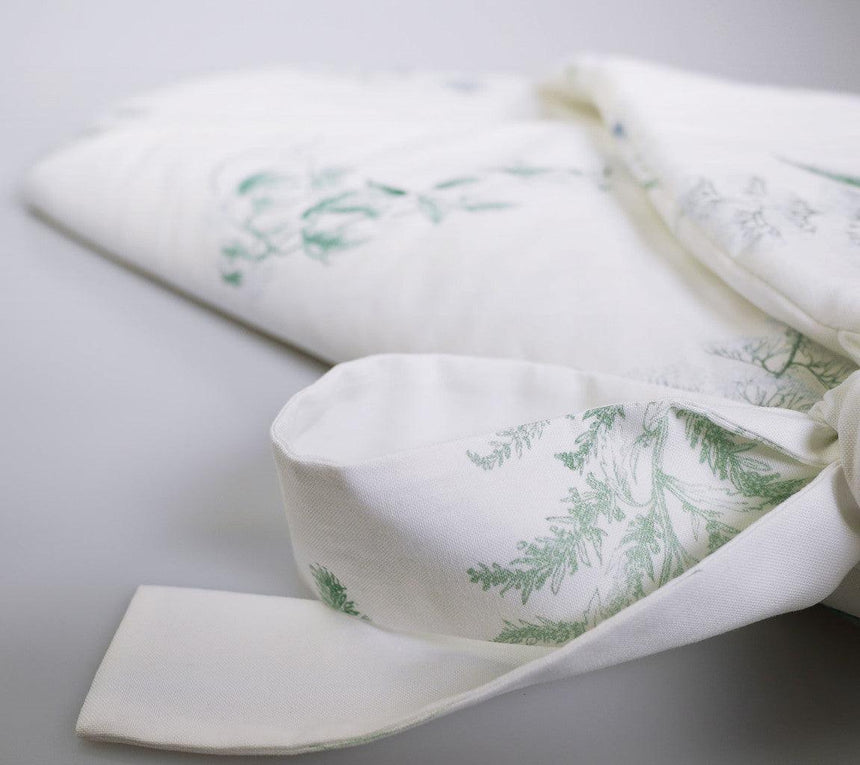 Lullalove: rożek niemowlęcy Herbs Blue - Noski Noski