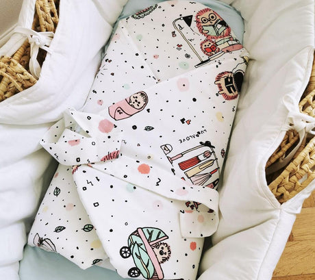Lullalove: rożek niemowlęcy Jeże - Noski Noski