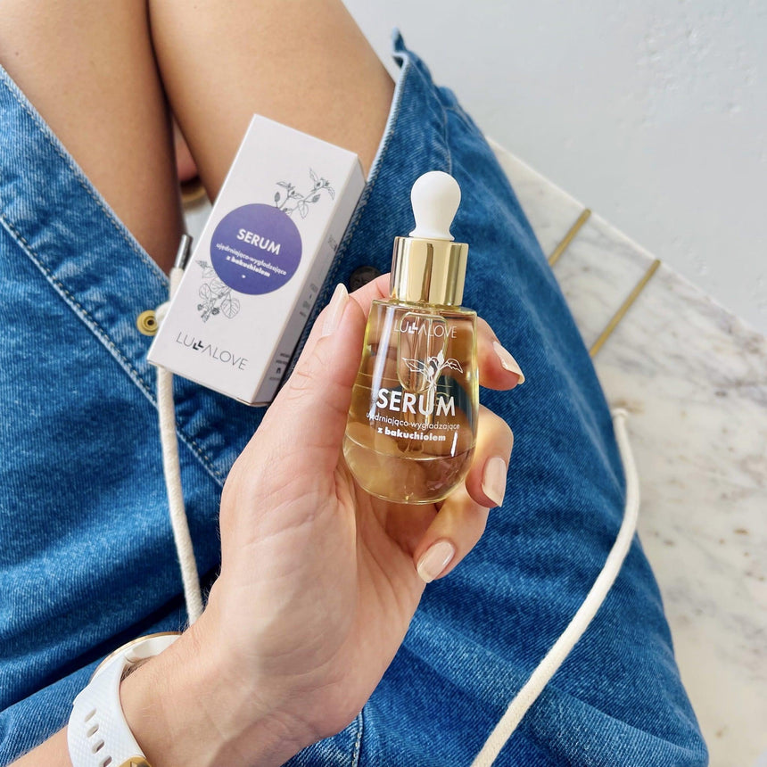 Lullalove: ujędrniająco-wygładzające serum z bakuchiolem - Noski Noski