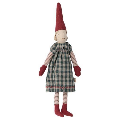 Maileg: dekoracja bożonarodzeniowa Mini Pixy 31 cm - Noski Noski