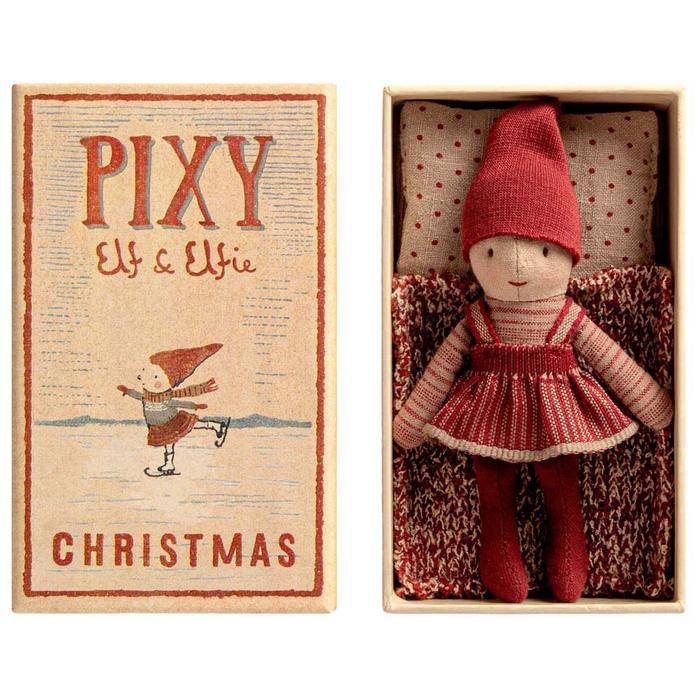 Maileg: elfka w pudełeczku Pixy Elfie in Box - Noski Noski