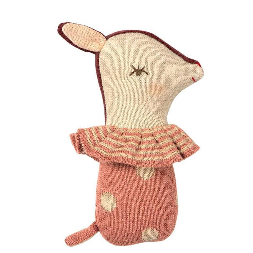 Maileg: grzechotka jelonek Bambi Rattle - Noski Noski