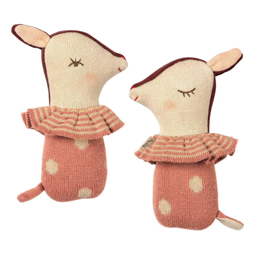 Maileg: grzechotka jelonek Bambi Rattle - Noski Noski