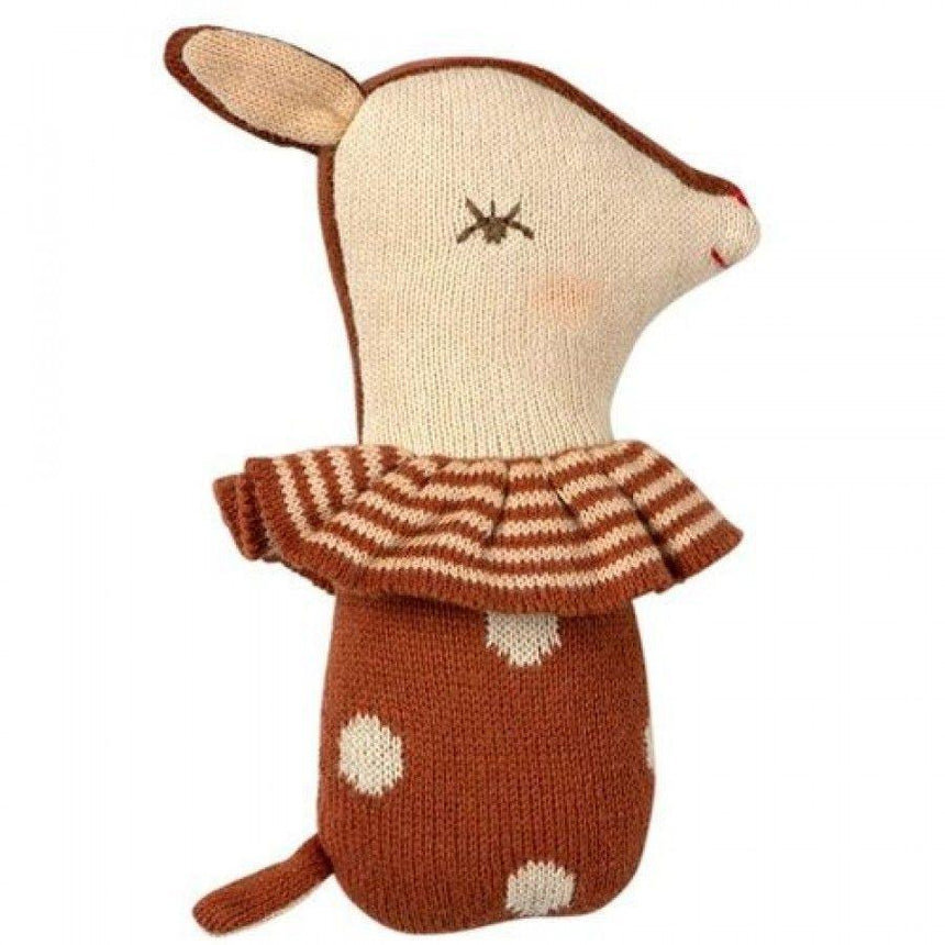 Maileg: grzechotka jelonek Bambi Rattle - Noski Noski