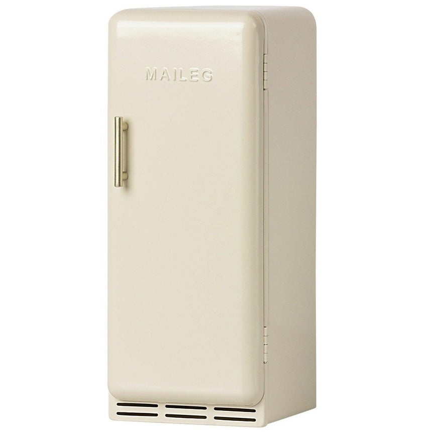 Maileg: lodówka dla myszek biała Miniature Fridge - Noski Noski