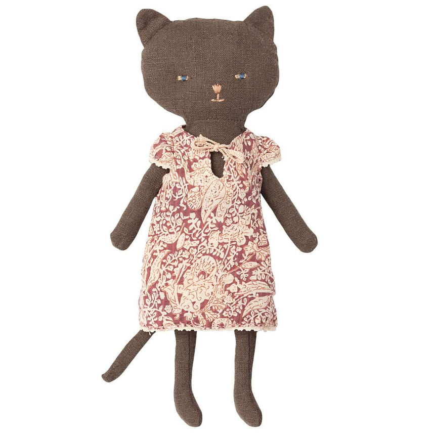 Maileg: maskotka kotek Chatons Kitten Black - Noski Noski
